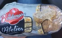 Mängden socker i L'Atelier - Pain spécial au maïs, graines de quinoa et tournesol