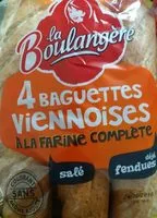 Mängden socker i Baguette Viennoise Complète