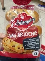 Mängden socker i Mini brioche con pepitas de chocolate con leche