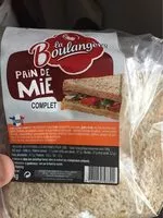 Mängden socker i Pain de mie complet