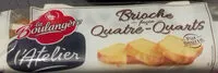 Mängden socker i Brioche façon quatre-quarts