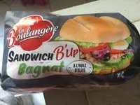 Mängden socker i Sandwich B'up Bagnat, à l'Huile d'Olive