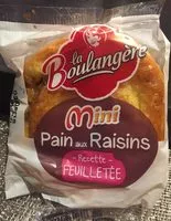 Mängden socker i Mini pain aux raisins