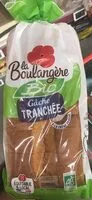 Mängden socker i Gâche tranchée rectangle BIO
