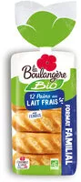 Mängden socker i Pain au lait frais