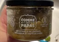 Mängden socker i Ratatouille de légumes boulgour et sauté de dinde