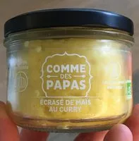 Mängden socker i Ecrasé de maïs au curry