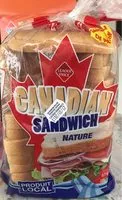 Mängden socker i Canadian Sandwich Nature