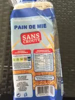 Mängden socker i Pain de mie sans croute