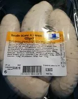 Mängden socker i Boudin blanc à l' ancienne