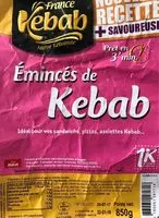 Mängden socker i 850G Emince Kebab Mediteraneen