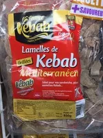 Mängden socker i Lamelles de Kebab Méditerranéen