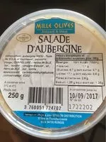 Mängden socker i Salade d'aubergine