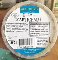 Mängden socker i Crème d'artichaut