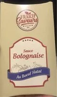 Mängden socker i Sauce bolognaise