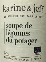 Mängden socker i Soupe de légumes du potager