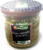 Mängden socker i Pois cassés jardinière
