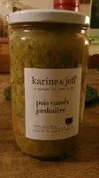 Mängden socker i Pois cassés jardinière