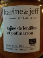 Mängden socker i Tajine de lentilles et potimarron