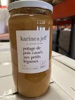 Mängden socker i Potage de pois cassé aux petits légumes