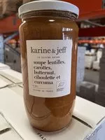 Mängden socker i Soupe lentilles, carottes, butternut, ciboulette et curcuma