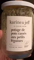 Mängden socker i Potage de pois casses aux petits legumes