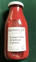 Mängden socker i Soupe fraîche de betterave et pomme
