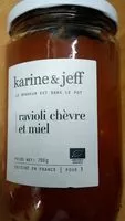 Mängden socker i Ravioli chèvre et miel