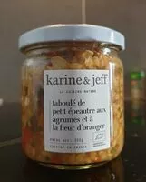 Mängden socker i Taboulé de petit épeautre aux agrumes et à la fleur d'oranger