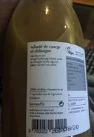 Mängden socker i Velouté de Courge et Châtaigne