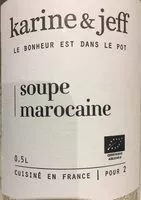 Mängden socker i Soupe marocaine