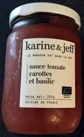Mängden socker i Sauce tomate carottes et basilic