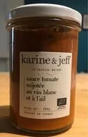 Mängden socker i Sauce tomate mijotée au vin blanc et à l'ail