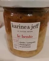 Mängden socker i Le bento risotto, compotée d'aubergines au parmesan