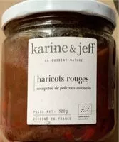 Mängden socker i haricots rouges compotée de poivrons au cumin