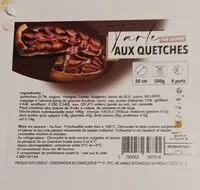 Mängden socker i Tarte aux quetsches surgelée