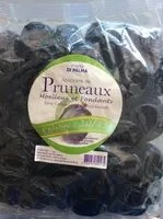 Mängden socker i Pruneaux moelleux et fondants