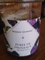 Mängden socker i Purée de pruneaux