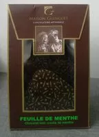 Mängden socker i Feuille de menthe