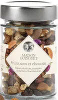 Mängden socker i Fruits secs et chocolat