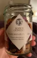 Mängden socker i Fruits secs et chocolat