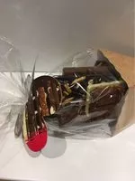 Mängden socker i Barres de chocolats cône