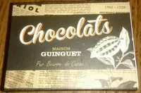 Mängden socker i Chocolats