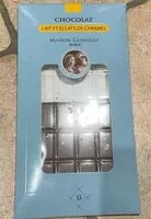Mängden socker i Chocolat lait et éclat de caramel