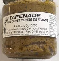Mängden socker i Tapenade olives vertes