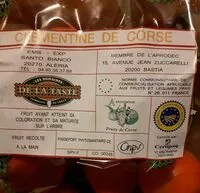 Mängden socker i Clémentine de corse