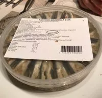 Mängden socker i Anchois marinés à l ail