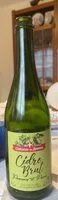 Mängden socker i Cidre brut