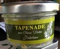 Mängden socker i Tapenade aux olives vertes