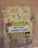 Mängden socker i Trio chou jambon comte